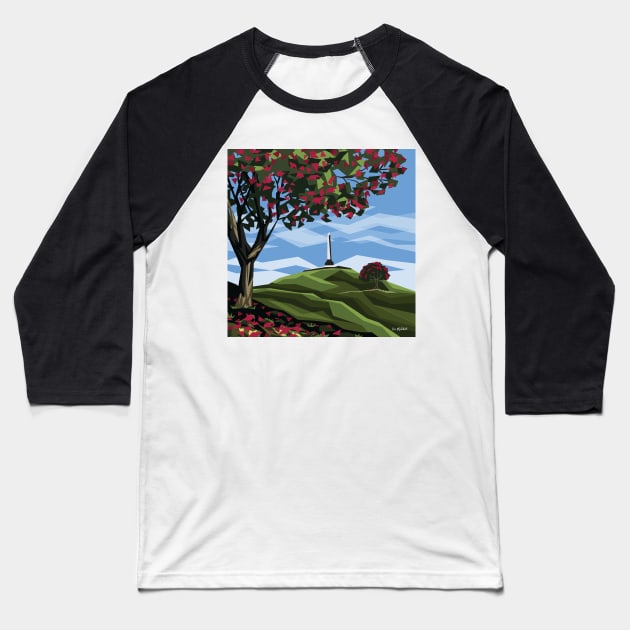 One Tree Hill, Auckland Baseball T-Shirt by irajane